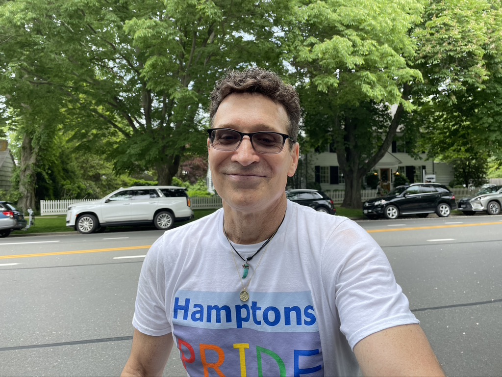 Founder of Hamptons Pride and organizer of the parade, Tom House