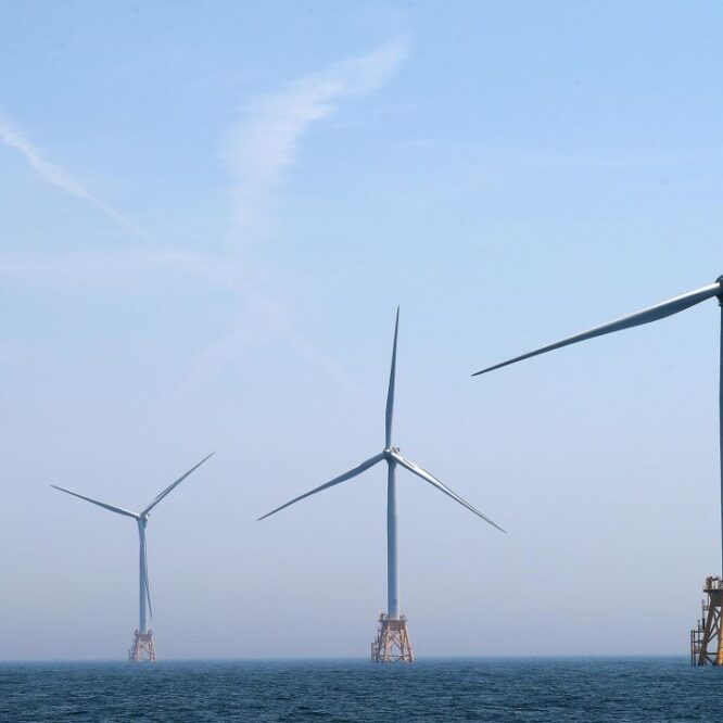 Wind Turbines off Block Island