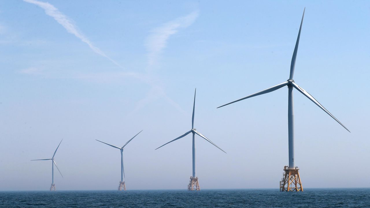 Wind Turbines off Block Island