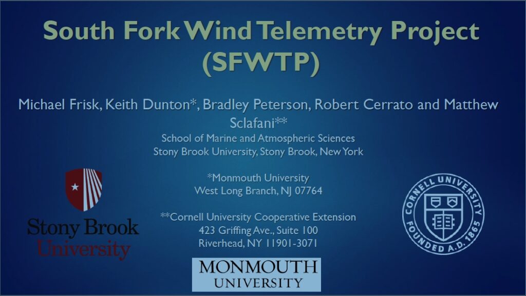 South Fork Wind Telemetry Project PowerPoint Presentation