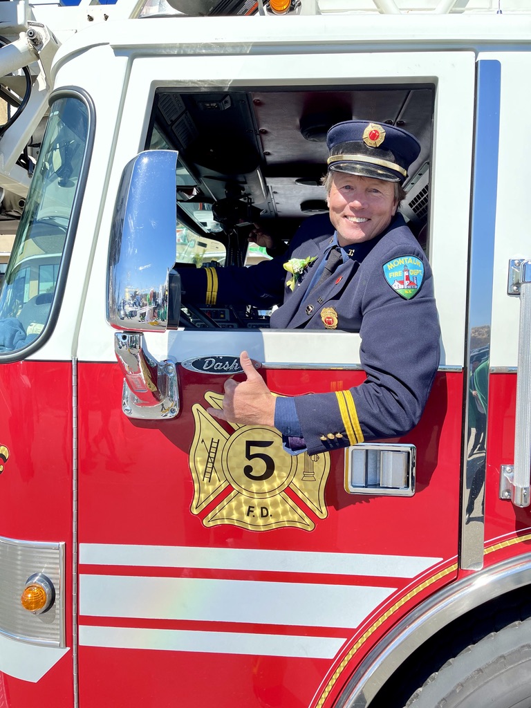 EH Town Trustee and Captain of the Montauk Fire Department, Mike Martinsen