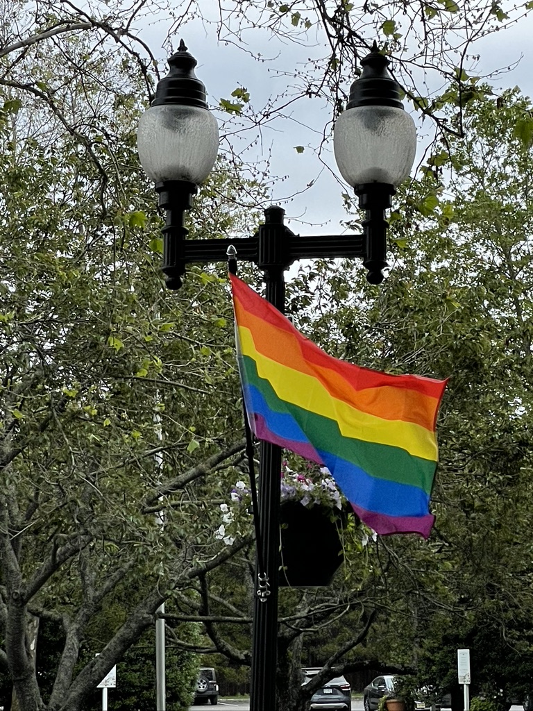 Hampton PRIDE Parade 
Rainbow flag 2023 