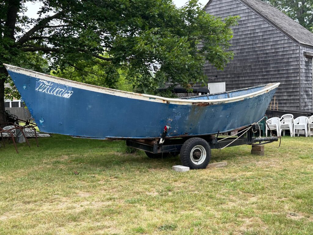 Fishing boat of Jans at the East Hampton Historical Museum