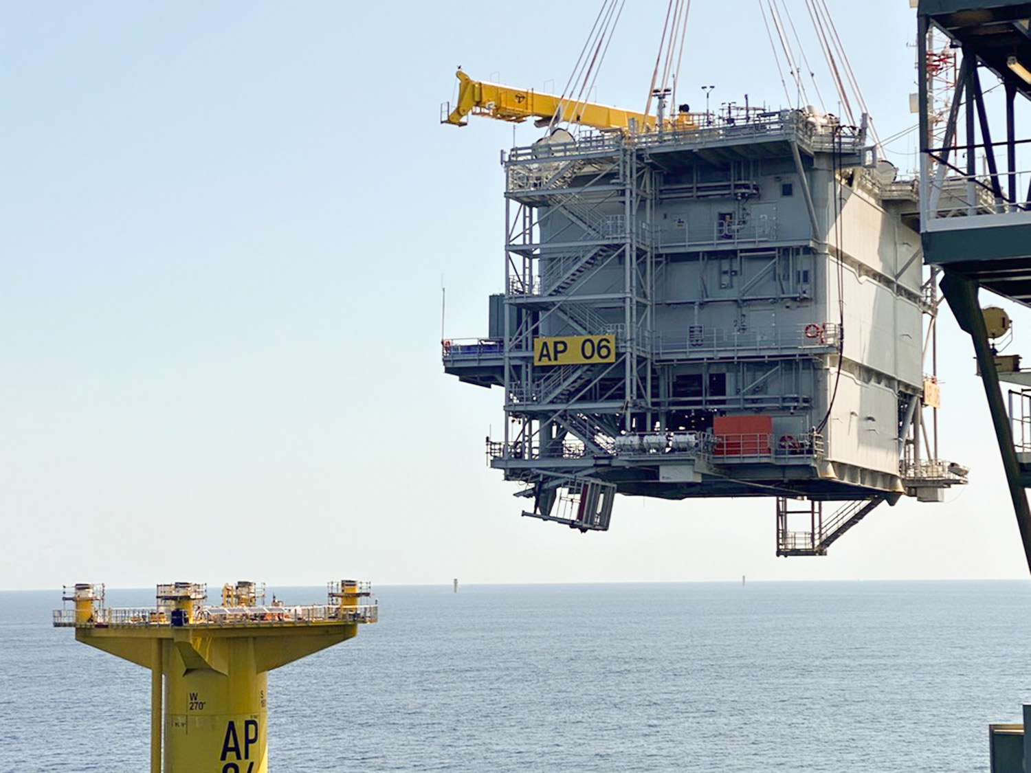 Construction of the South Fork Wind farm continued this week with the installation of its offshore substation. South Fork Wind