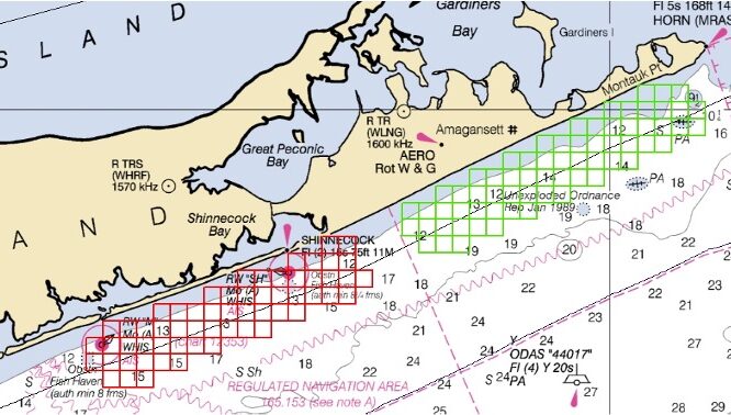 2023 Trawl survey map Cornell Cooperative Ext.