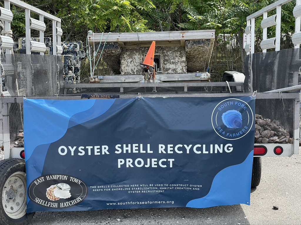 Oyster Shell recycling Project banner 