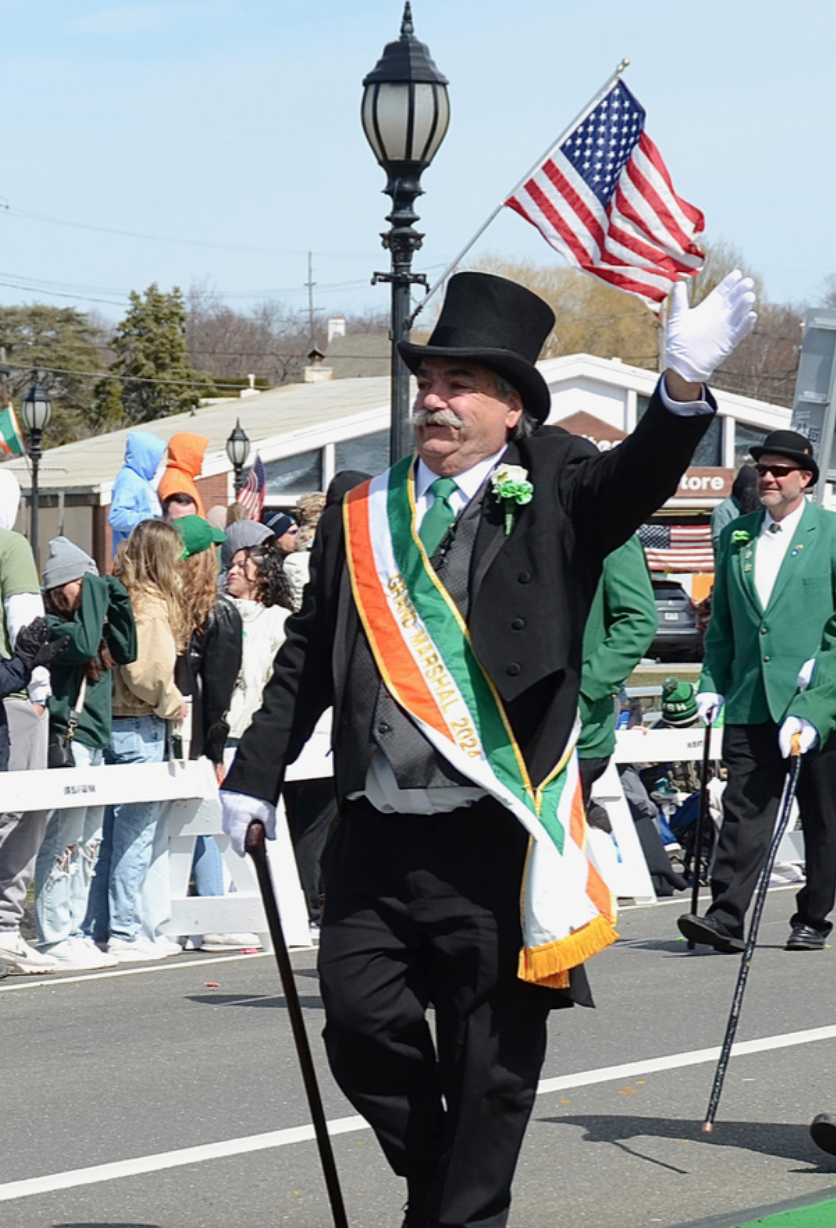 Steve "Puck" Dolan Grand Marshal of the 62nd annual Montauk Friends of Erin Parade