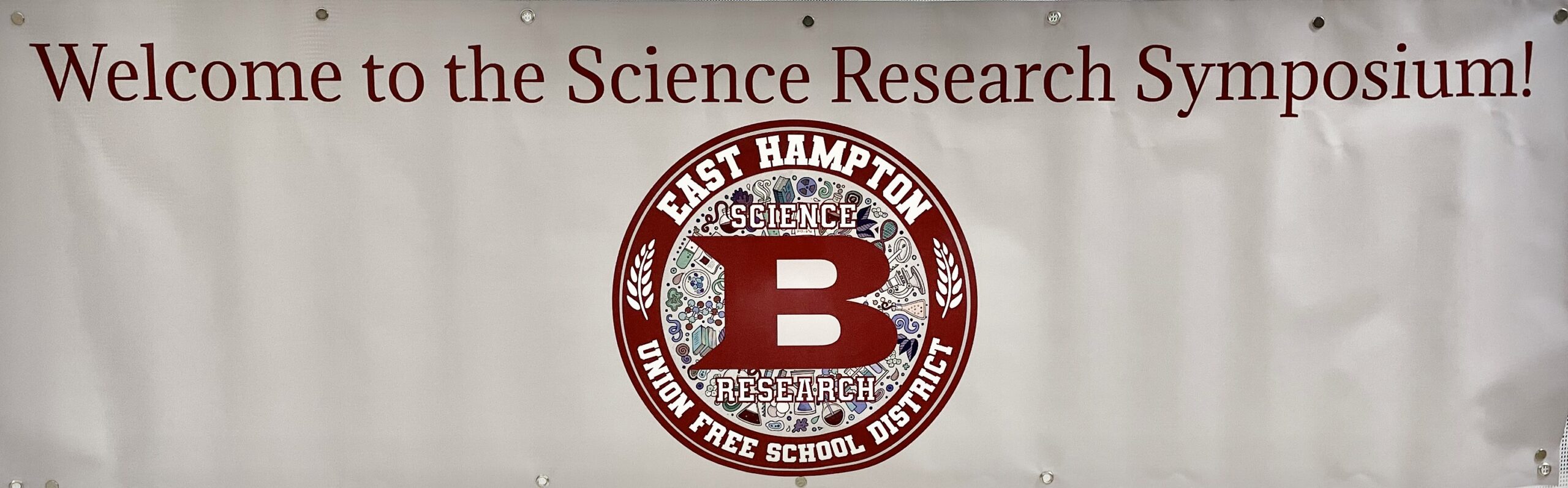 EHHS Science Research Symposium banner