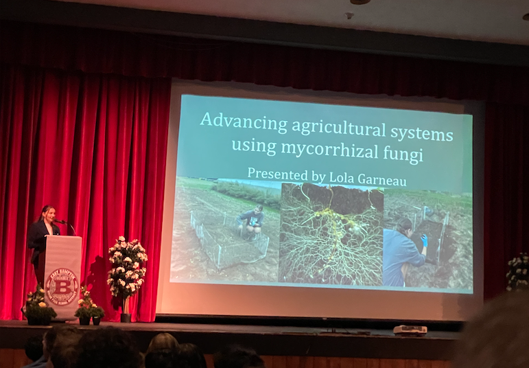 EHHS Lola Garneau's Advancing agricultural systems