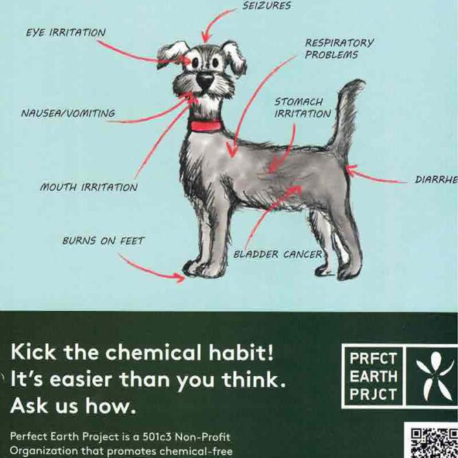 PRFCT EARTH PRJCT Lawn Chemicals Harm Pets