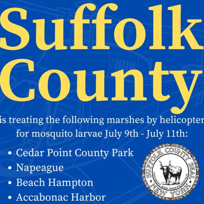 Suffolk County Vector Control Summer 2024