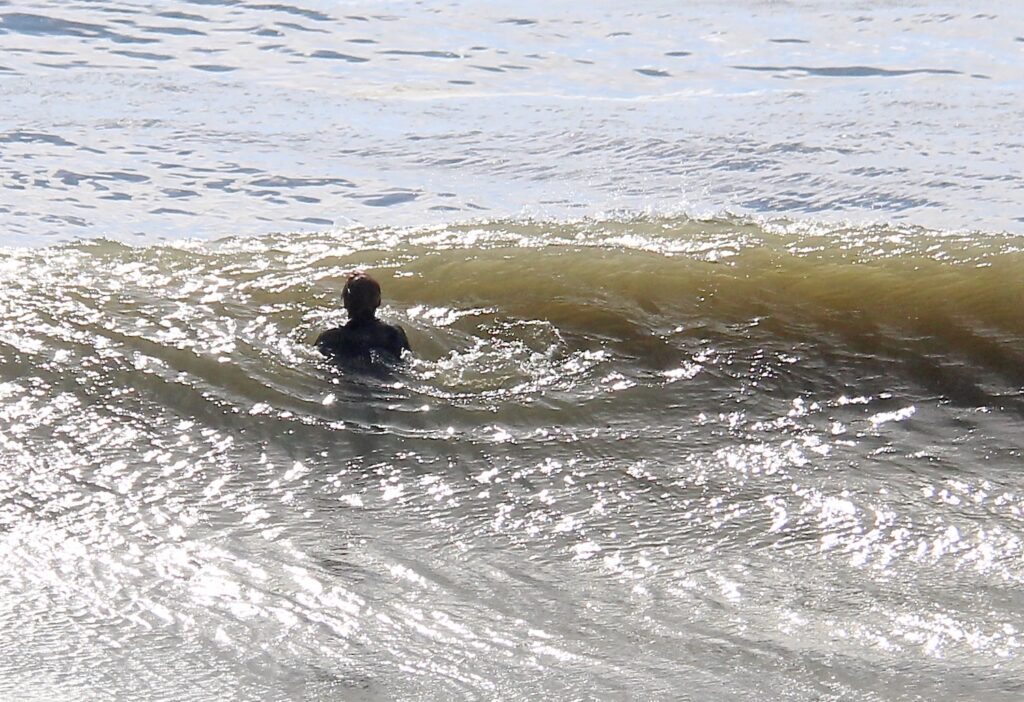 Unsafe waters after heavy rain Photo Durell Godfrey EH Star 8/22/24