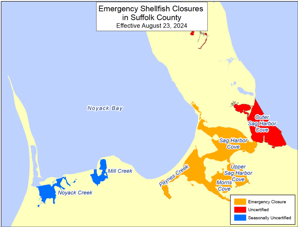 ecnoysag.pdf  emergency shellfish closures august 23. 2024  