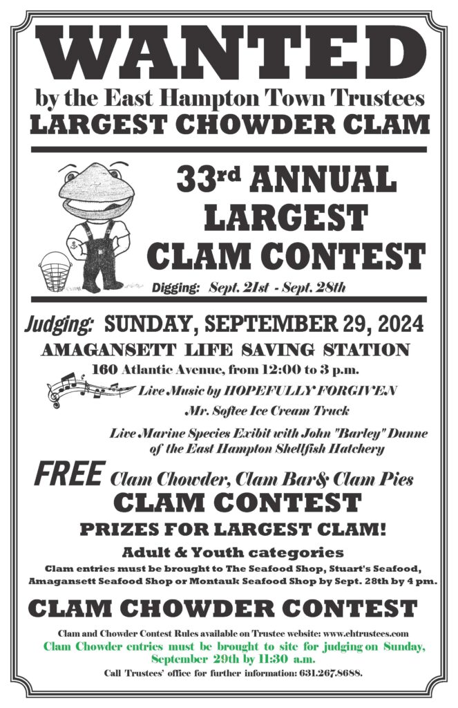 LARGEST CLAM CONTEST 2024 