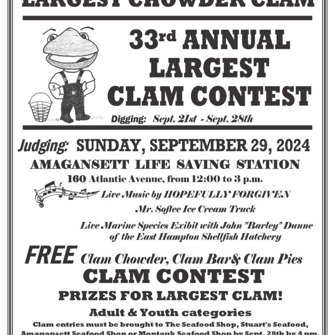 LARGEST CLAM CONTEST 2024