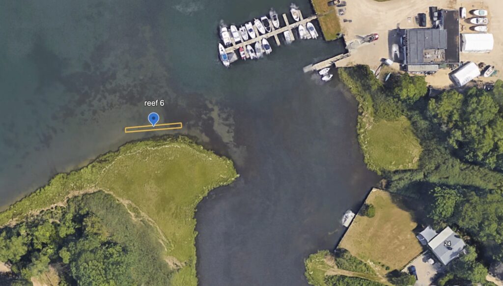 East Hampton High School students received permission from the town trustees to construct a fifth and sixth oyster reef in Three Mile Harbor.