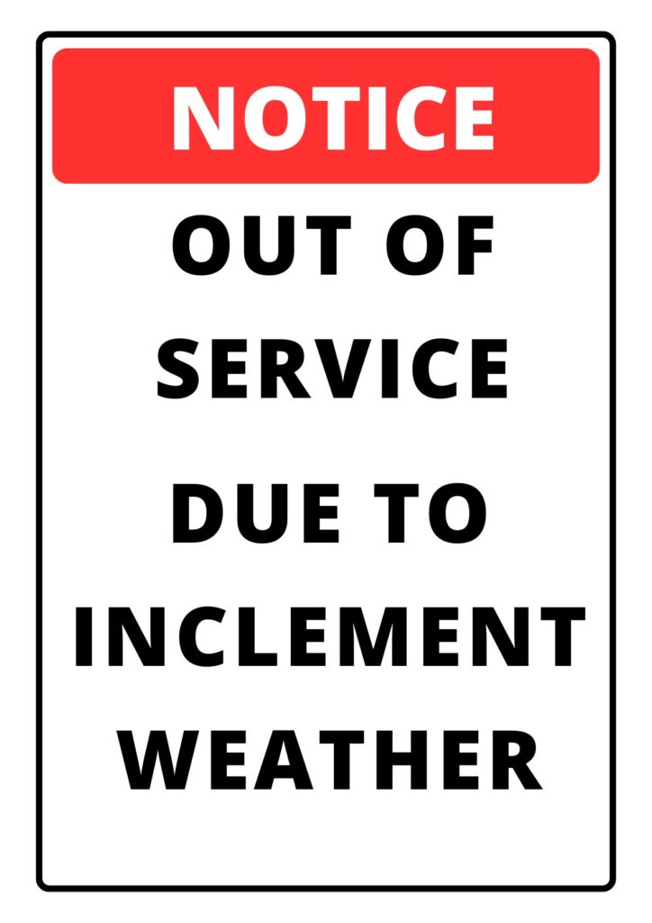 Out of Service Poster